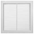 Product Image of 20" x 20" (Wall Opening Size) White Steel Fixed-Bar Filter Grille (96AFB Series)