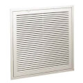 Product Image of 25" x 14" (Wall Opening Size) White Steel Fixed-Bar Filter Grille (96AFB Series)