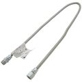 Product Image of Model 10-3132-48 1/4" ID (3/8" OD) Stainless Steel Gas Connector 1/2" MIP x 1/2" FIP (48" Length)