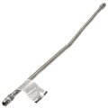 Product Image of Model 20-3132-36 3/8" ID (1/2" OD) Stainless Steel Gas Connector 1/2" MIP x 1/2" FIP (36" Length)