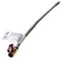 Product Image of Model 20-3135-24 1/2" ID (3/8" OD) Stainless Steel Gas Connector 1/2" MIP x 1/2" FIP Ball Valve (24" Length)