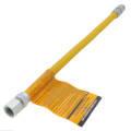 Product Image of Model 20C-3132-18 3/8" ID (1/2" OD) Coated Stainless Steel Gas Connector 1/2" MIP x 1/2" FIP (18" Length)