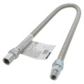 Product Image of Model 30-3132-36 1/2" ID (5/8" OD) Stainless Steel Gas Connector 1/2" MIP x 1/2" FIP (36" Length)