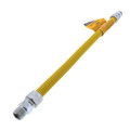 Product Image of Model 30C-3131-18 1/2" ID (5/8" OD) Coated Stainless Steel Gas Connector 1/2" MIP (18" Length)