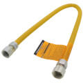 Product Image of Model 30C-4242-36 1/2" ID (5/8" OD) Coated Stainless Steel Gas Connector 3/4" FIP (36" Length)