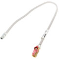 Product Image of Model 20-3135-48 3/8" ID (1/2" OD) Stainless Steel Gas Connector 1/2" MIP x 1/2" FIP (48" Length)