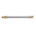 Product Image of Model 41-4142-18 3/4" ID (1" OD) High BTU Stainless Steel Gas Connector 3/4" MIP x FIP (18" Length)