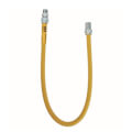 Product Image of Model 40C-4142-36 3/4" MIP ID (1" OD) High BTU Coated Stainless Steel Gas Connector 3/4" FIP (36" Length)