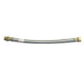 Product Image of W50B24 1/2" ID (3/4" OD) Uncoated High PSI Water Connector 1/2" MNPT x FNPT (24" Length)