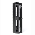 Product Image of Quickport, Vertigo, Zero-u Panel, 12-port (Black) Panel Only, Empty.