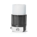 Product Image of 15A, 250V NEMA L6-15R, 2P, 3W, Locking Connector, Grounding (Black/White)