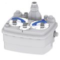 Product Image of Sanicubic 2 Duplex System, Above the Floor Installation (Grey)