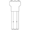 Product Image of Tri-Slot Bit, 0296-004-000