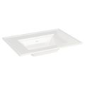 Product Image of Town Square S Console Vanity Sink Top Center Hole Only (White)