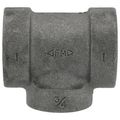 Product Image of 1" x 1" x 3/4" Black Cast Iron Steam Tee, Class 125