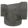Product Image of 1" x 1/2" x 1" Black Cast Iron Steam Tee, Class 125