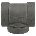 Product Image of 1-1/2" x 1-1/2" x 1-1/4" Black Cast Iron Steam Tee, Class 125