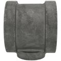 Product Image of 4" x 4" x 2" Black Cast Iron Steam Tee, Class 125