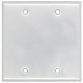Product Image of EL139 Chrome Plated Plate 2 Gang 4 1/2 SQ Blank, 0305186PK