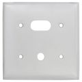 Product Image of EL201 Chrome Plated Plate 2 Gang 4-1/2 SQ L/LOGO, 0305217