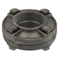 Product Image of 3" Black Cast Iron Steam Flange Union w/ Gasket, Class 125
