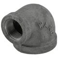 Product Image of 1-1/4" x 3/4" Black 90° Elbow, Class 150