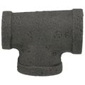 Product Image of 1/2" X 3/8" X 1/2" Black Tee, Class 150