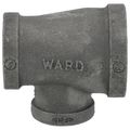 Product Image of 1-1/4" x 1" x 3/4" Black Tee, Class 150