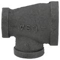 Product Image of 1-1/4" x 3/4" x 3/4" Black Tee, Class 150