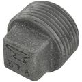 Product Image of 1" Black Regular Cored Plug, Class 150