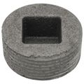 Product Image of 1-1/4" Black Countersunk Plug, Class 150