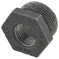 Product Image of 1" x 1/2" Black Hexagon Bushing, Class 150