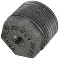 Product Image of 1" x 1/8" Black Hexagon Bushing, Class 150