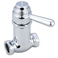 Product Image of 1/2" Inline  Lever Handle Self-Close Straight Stop