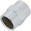Product Image of 1/2" Chrome Brass Coupling (Lead Free)