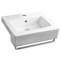 Product Image of Boxe Semi-Countertop Sink w/ Center Hole Only (White)