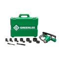 Product Image of 1/2" - 2" 11-Ton Hydraulic Knockout Kit with Hand Pump and Slug-Buster, 7306SB