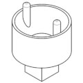 Product Image of Socket Driver Assembly For 5/16" Cap Nut, 0355-010-001