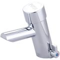 Product Image of Slow-Close Basin Faucet w/ Vandal-Proof Push Handle, 0.5 GPM (Chrome)