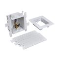 Product Image of MODA 1-Valve PEX Crimp, Brass Ice Maker Supply Box with Hammer Arrestor - Contractor Pack, 37705