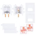 Product Image of MODA 2-Valve + 1-Valve Copper (Male) Kitchen Supply Box with Hammer Arrestor, 37819