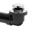Product Image of True Blue ABS Bath Waste Full Kit w/ Touch Toe Stopper (Chrome)