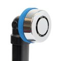 Product Image of True Blue ABS Bath Waste Full Kit w/ Uni-Lift Stopper (Chrome)