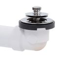 Product Image of True Blue PVC Bath Waste Full Kit w/ Uni-Lift Stopper (Chrome)