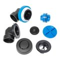 Product Image of True Blue ABS Half Kit, Uni-Lift Stopper, w/ Test Kit (Matte Black)