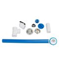 Product Image of True Blue 24" FLEX PVC Bath Waste Full Kit w/ Uni-Lift Stopper (Chrome)