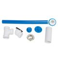 Product Image of True Blue 24" FLEX PVC Bath Waste Rough-In Kit (Chrome Plated Zinc)