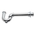 Product Image of 1-1/2" 17 Gauge P-Trap, Milwaukee Code Utility w/ Deep Flange & Cleanout, 783DF-1