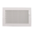 Product Image of 10" x 6" White One-Way Steel Sidewall/Ceiling Register (681 Series)