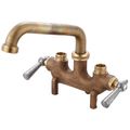 Product Image of Two Handle Laundry Faucet, 3-1/2" Centers, 6" Tube Spout